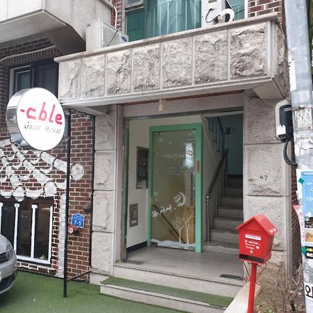 Able Guesthouse Hongdae Seúl Exterior foto